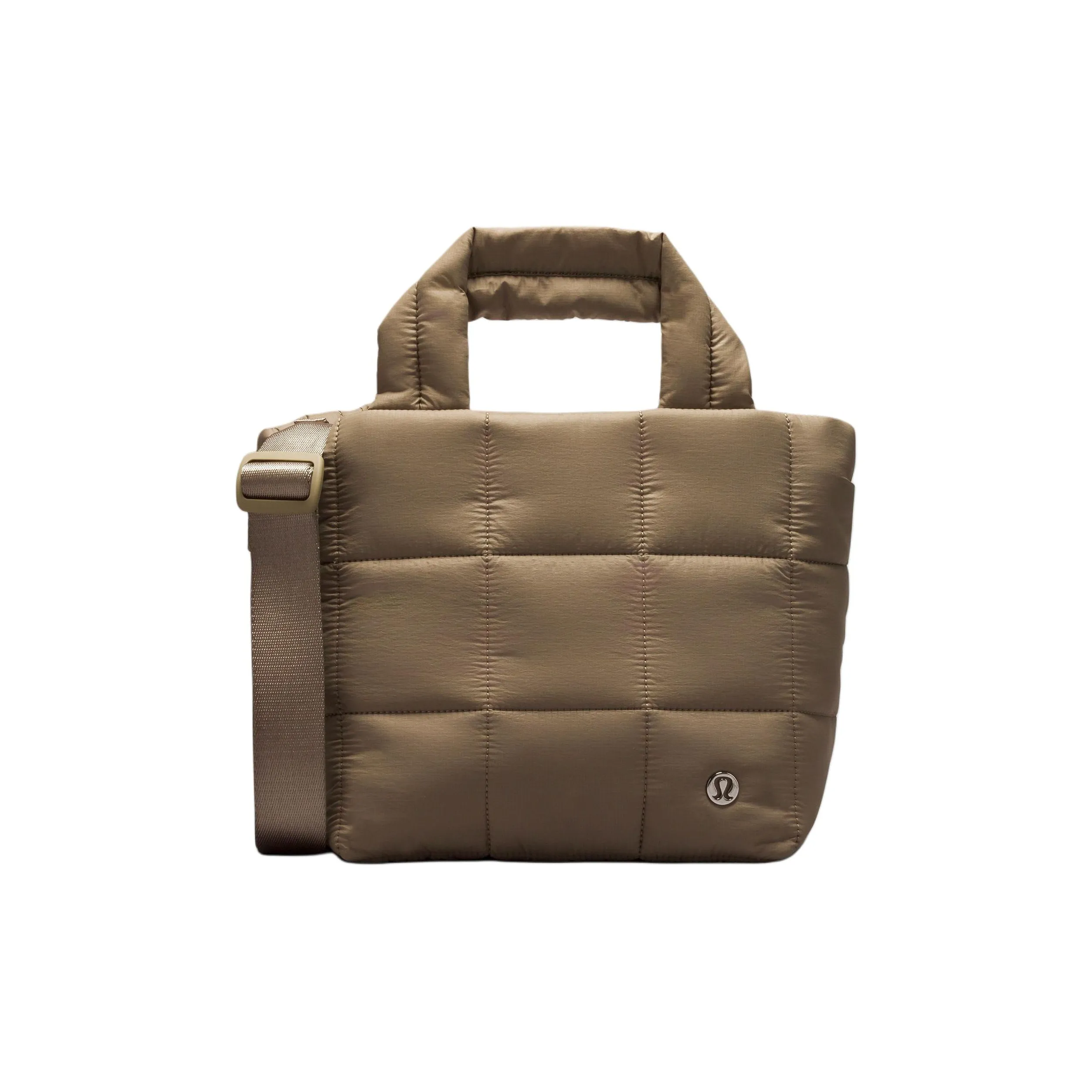 Lululemon Nylon Tote Bag, Shopping Bag, Shoulder Bag, Crossbody Bag, Handbag Mini Women's Deer Umber
