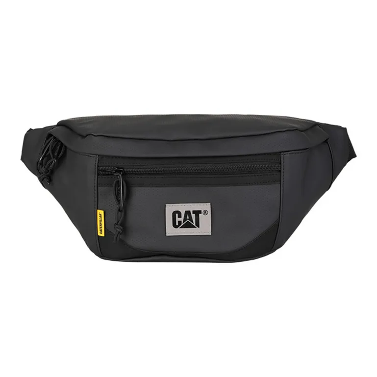 CAT PU (полиуретан) Слинг-сумка Сумка через плечо Бананка Унисекс Черный Светлый хаки Оливковый зеленый