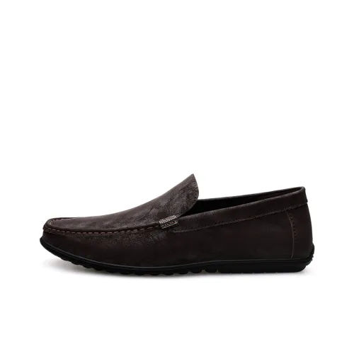 Reivantix Мужские повседневные туфли Low Top 6803 Коричневый Мужские
