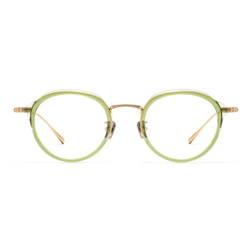 LUNAR Пластиковая оправа Титан Круглые Оправы для очков Унисекс