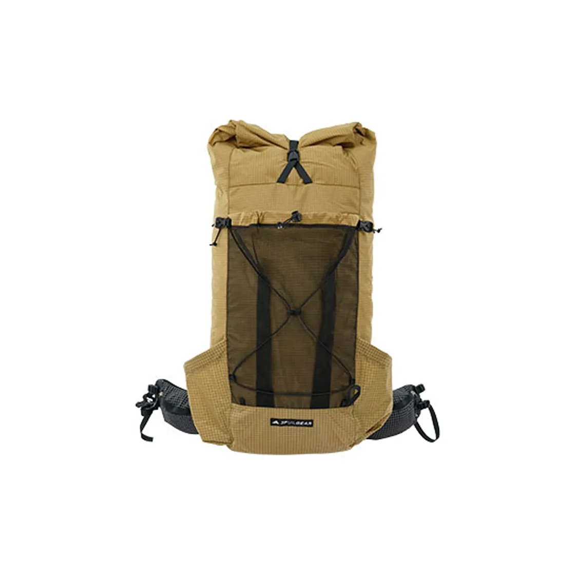 Three Peaks Out Backpack Outdoor Bag Nylon Khaki Unisex