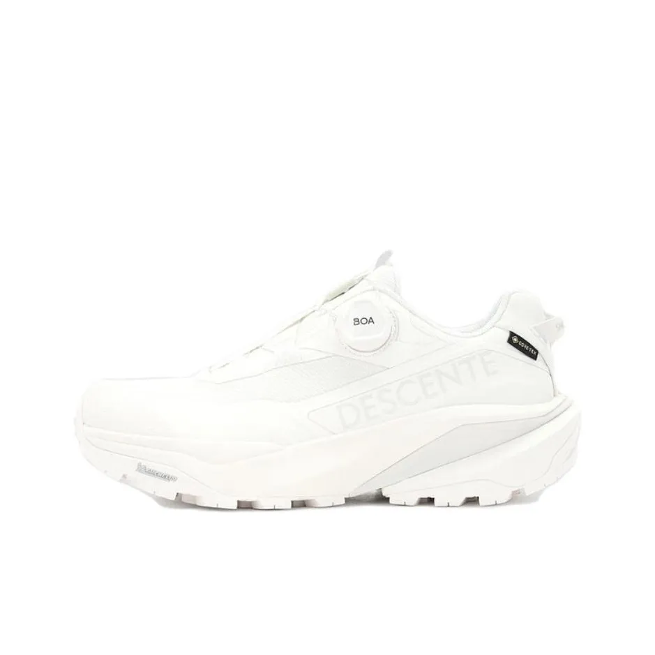 DESCENTE SKI STYLE Anti Slip Wear Resistant Low Top pullover Shoes Women's White