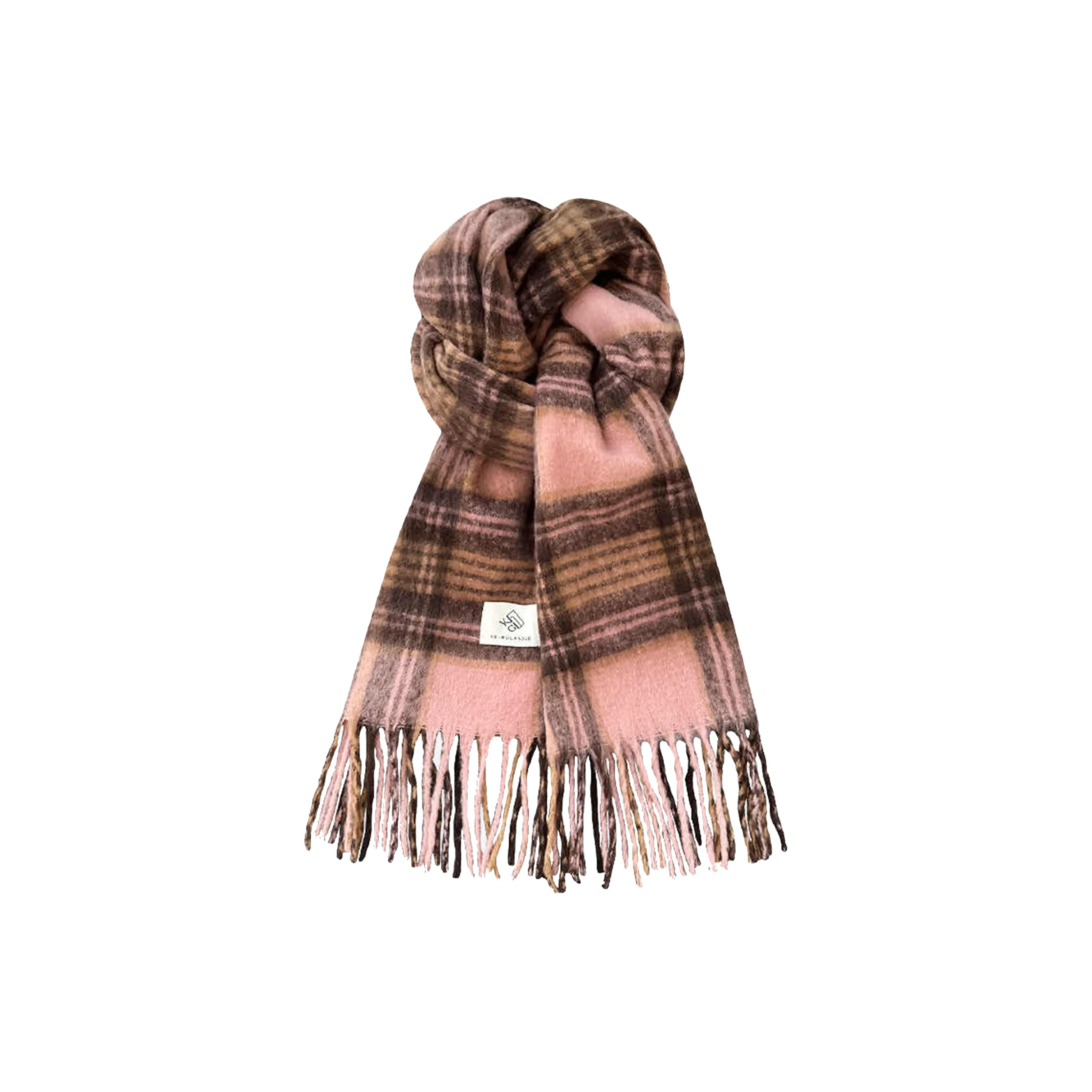PALBAS Polyester Knit Scarves Women's