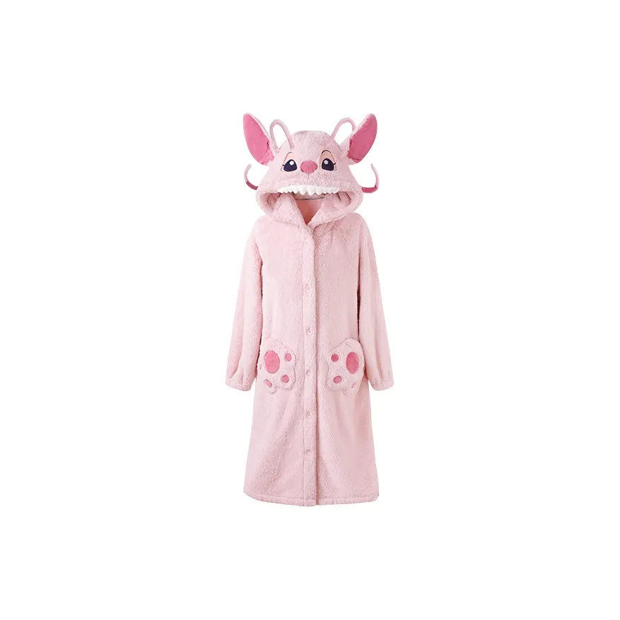 JINGYUN x Disney Pajama Robe Winter Women's Pink