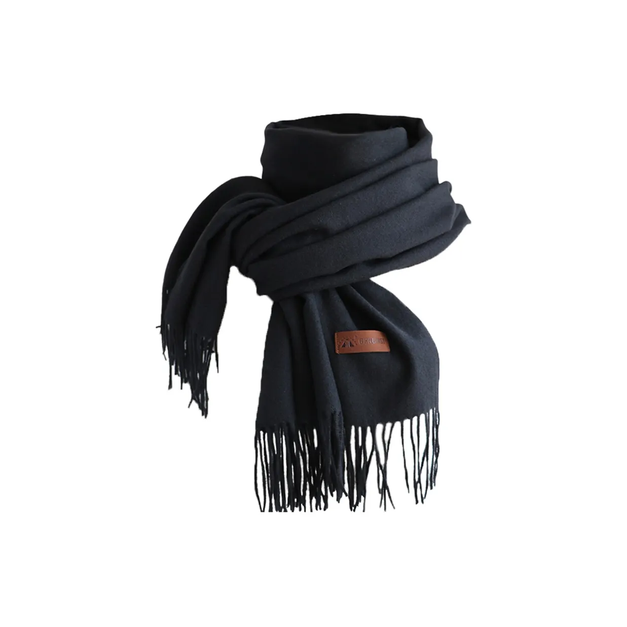 Cranta Komeia Вязаные шарфы из искусственного кашемира для мужчин