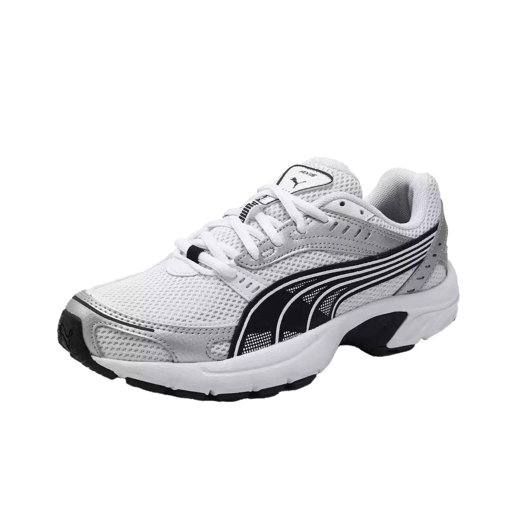 PUMA Axis Anti Slip Wear Resistant Low Top Casual Running Shoes Unisex White
