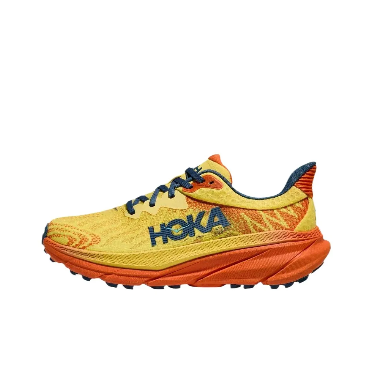 HOKA ONE ONE CHALLENGER 7 Легкий Низкий Кроссовки для бега по пересеченной местности Женские Желтые