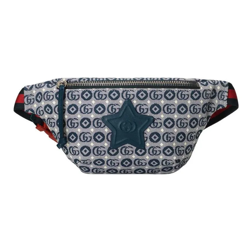 GUCCI Cotton Бананка Baby Blue