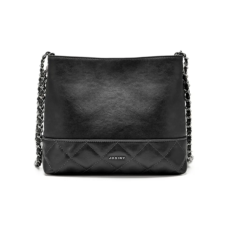 JOSINY ПУ (полиуретан) Сумка через плечо Женская Черная Коричневая