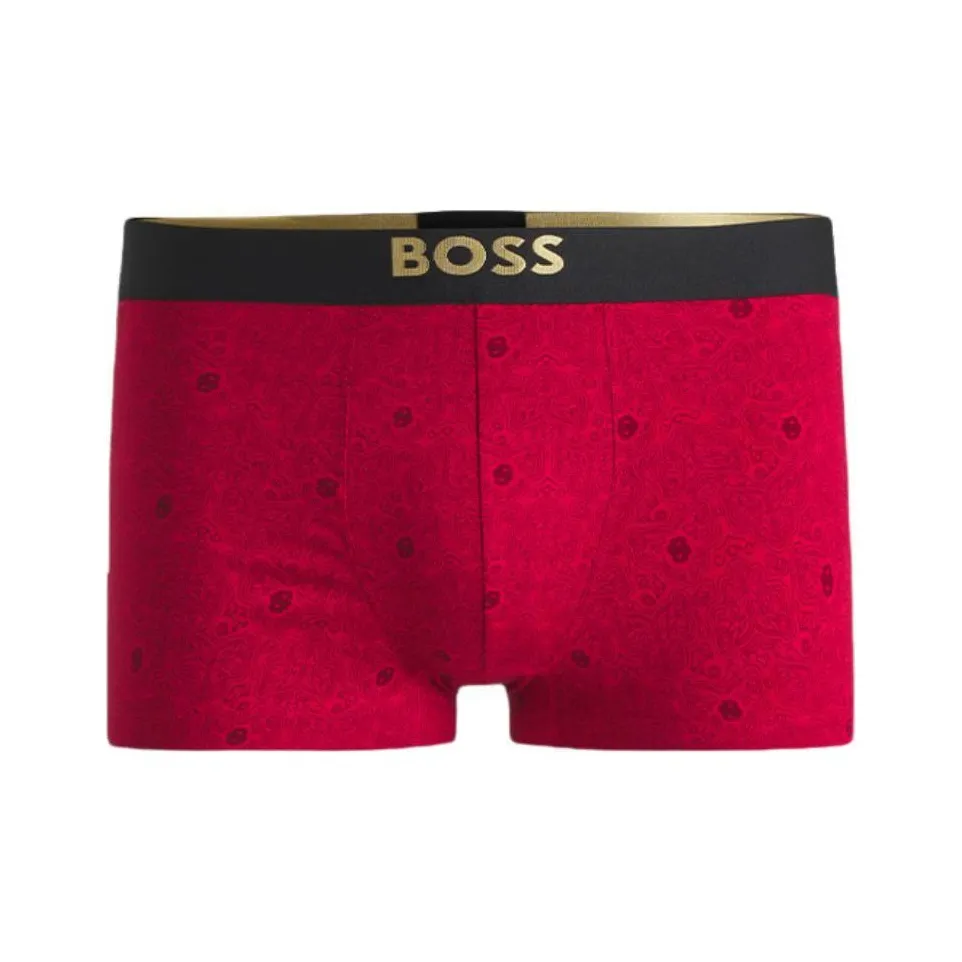 Hugo Boss Boxers Мужской 1 Пачка Красный