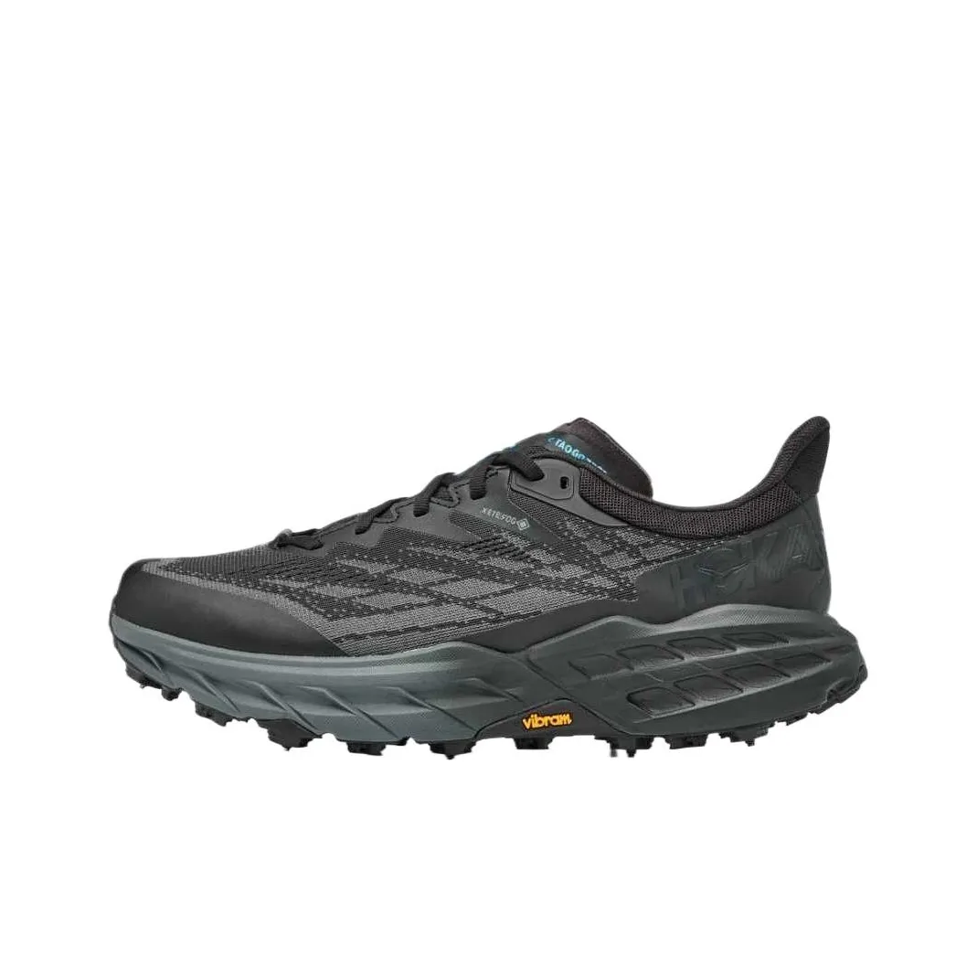 HOKA ONE ONE Speedgoat 5 Устойчивые к истиранию Низкие Кроссовки для бега Мужские Черные
