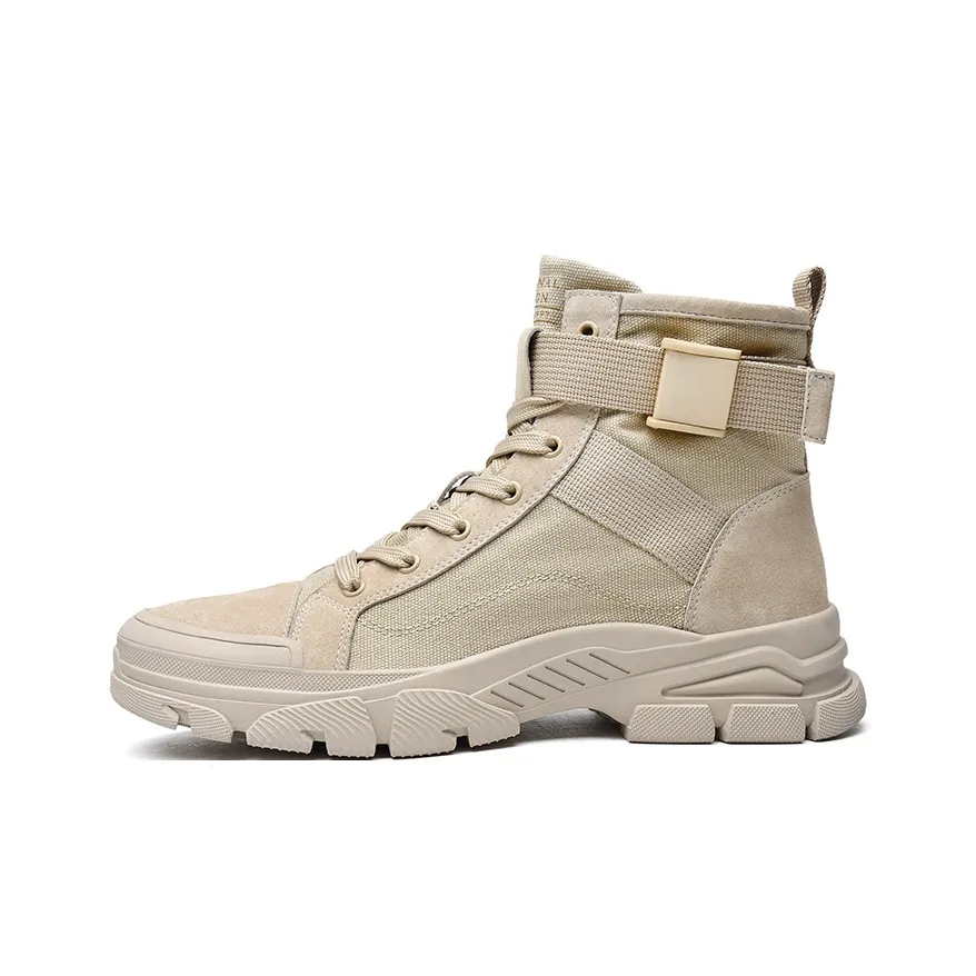 CARTELO Винтаж Рабочая одежда Пустынные сапоги Короткий Стильный и Модный Повседневный Мартинсы Мужской