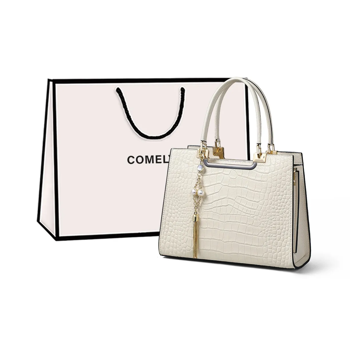 COMELY Коровья кожа с синтетической кожей сумка женская многоцветная