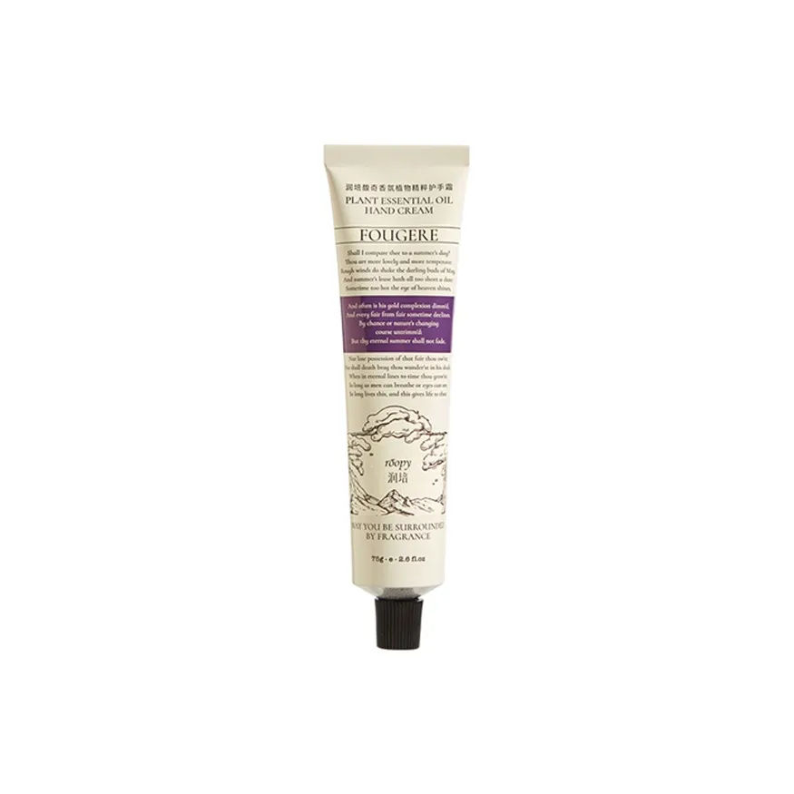 Roopy Poetic Scenery Аромат Рука Крем Увлажнение Питание And Восстановление 75г 75г*2 75г*3