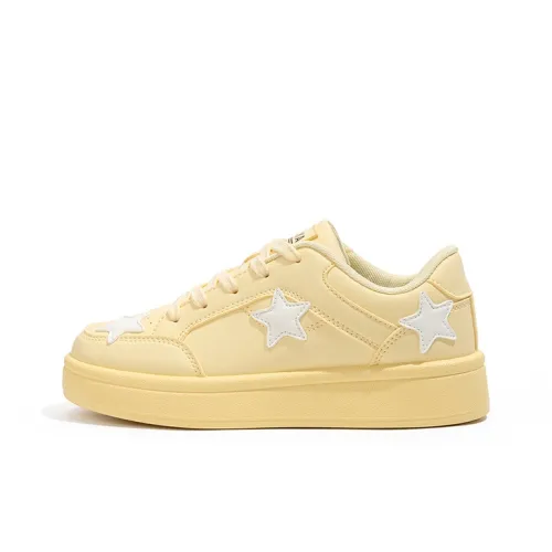 Babaya Кроссовки для скейтбординга Low Top Желтые Женские