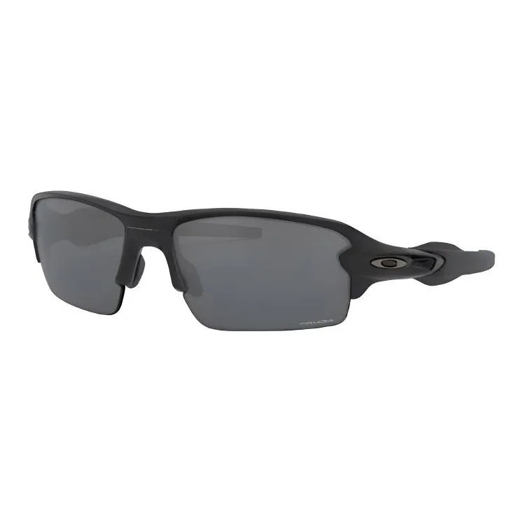 Oakley TR/Memory Plastic Irregular Shape Sunglasses Unisex Black