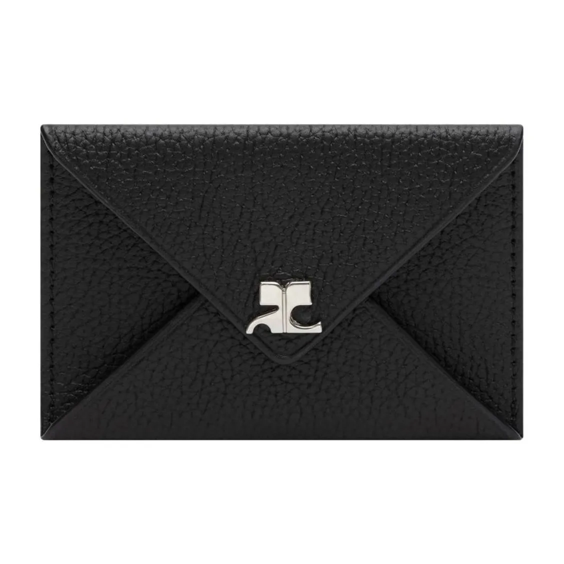 COURREGES Logo Plaque Envelope Card Holder