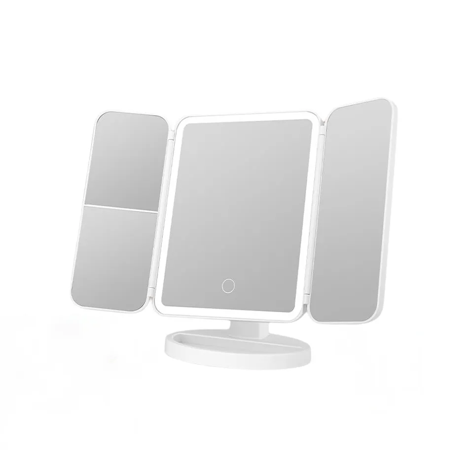 Zhi Yu Three Sided Foldable LED Make Up Mirrors