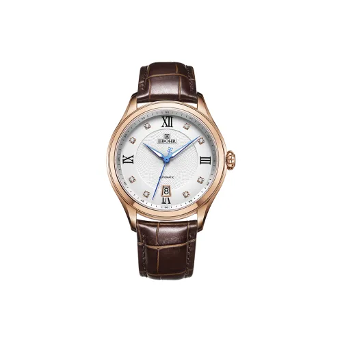 EBOHR Механические Мужские Часы Movement 42 мм Белые