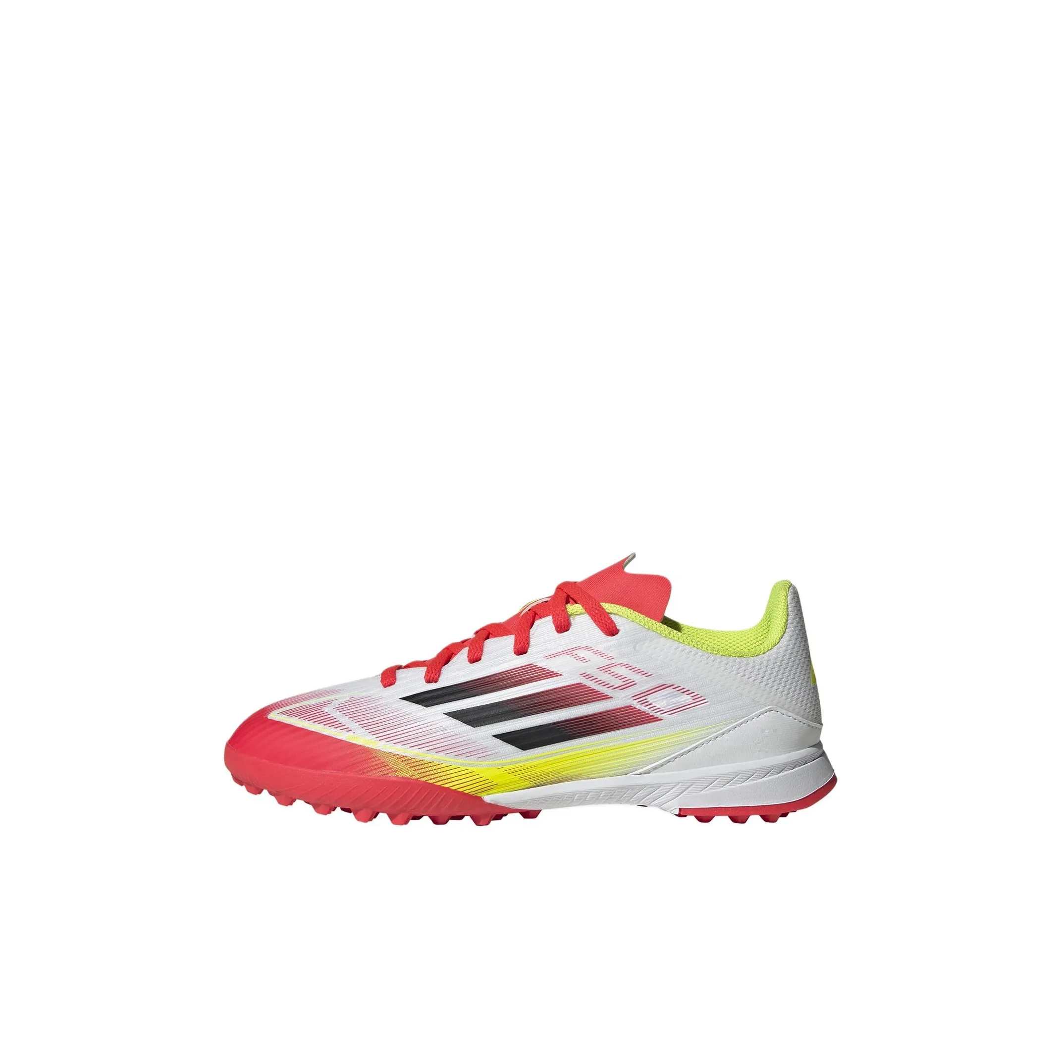 Adidas F50 League Balance Низкий Топ Детская Футбольная Обувь Белая Детская