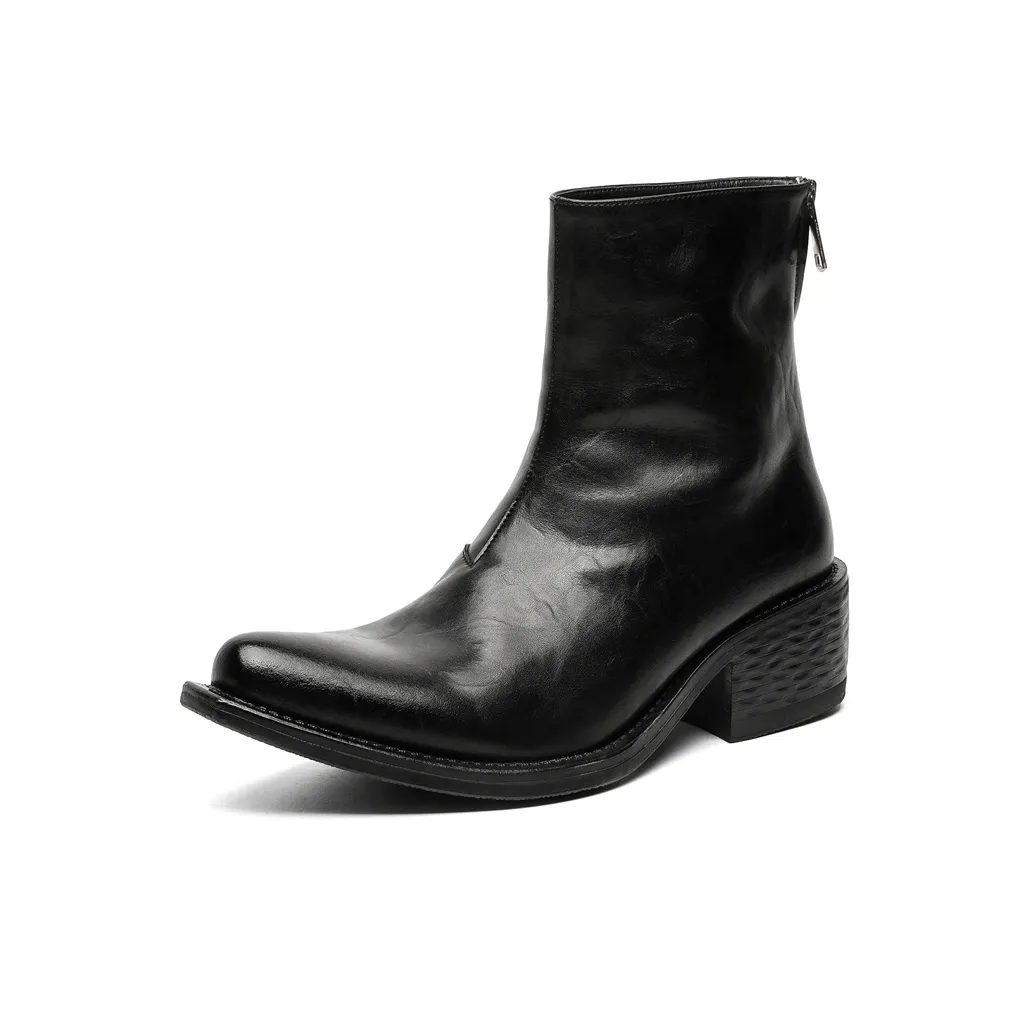 V ZERO FIVE Ankle Boots Men's Black