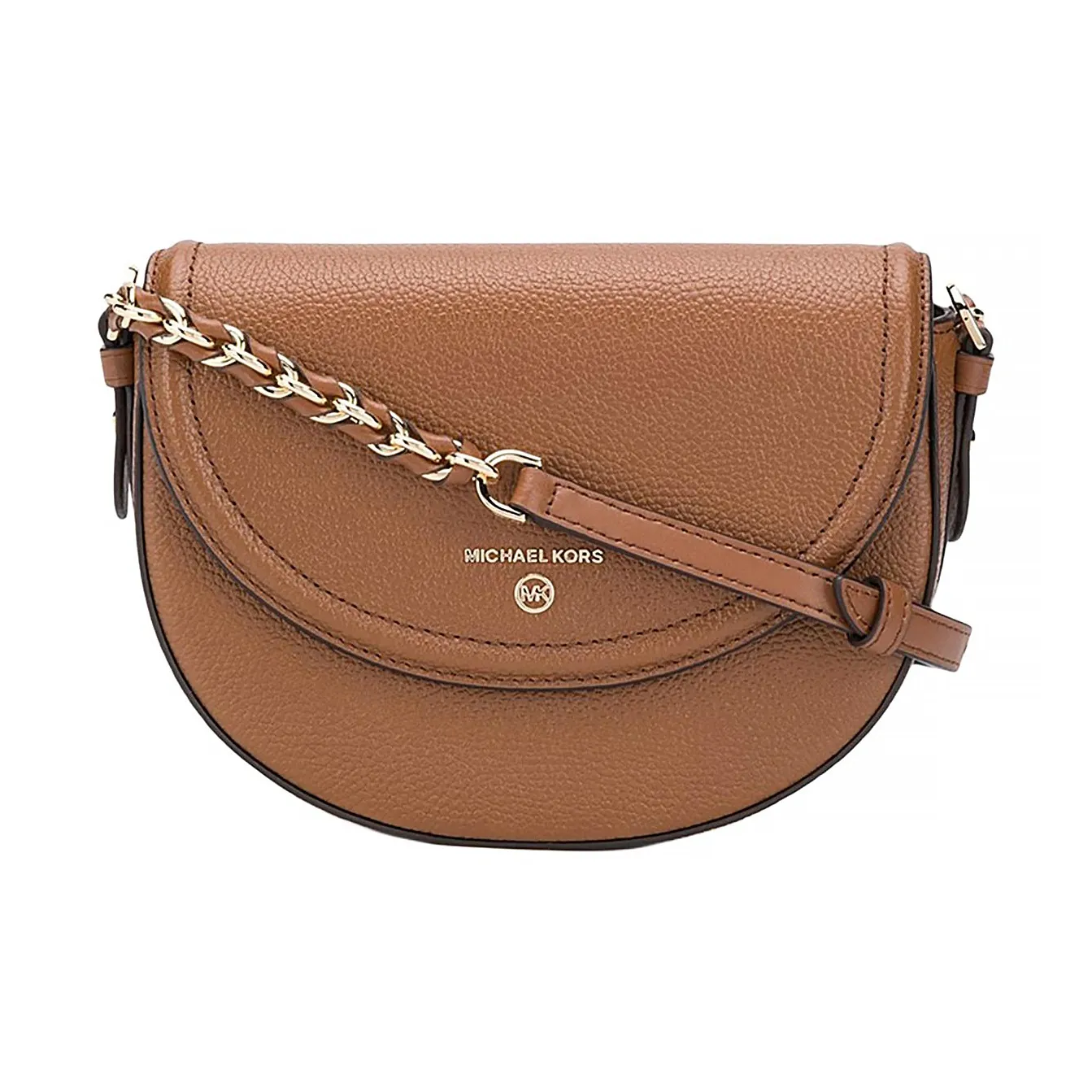 MICHAEL KORS Jet Set Charm Кожа Сумка через плечо Женская Коричневая