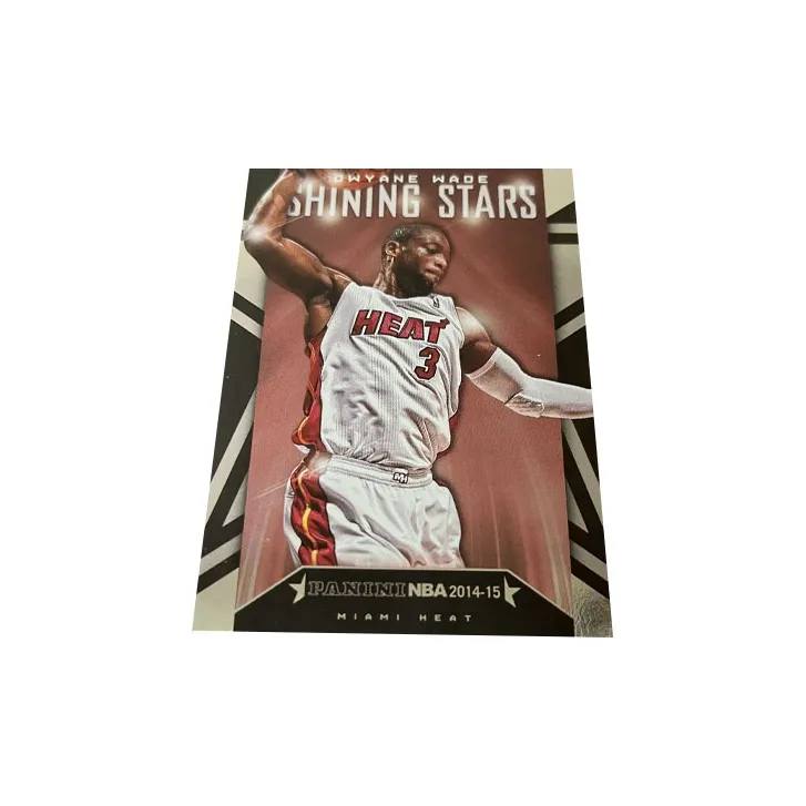 PANINI Heat Team Wade The Flash Star Classic Slam Dunk Selection Basketball Card Rare Card Sports Cards 1 Piece