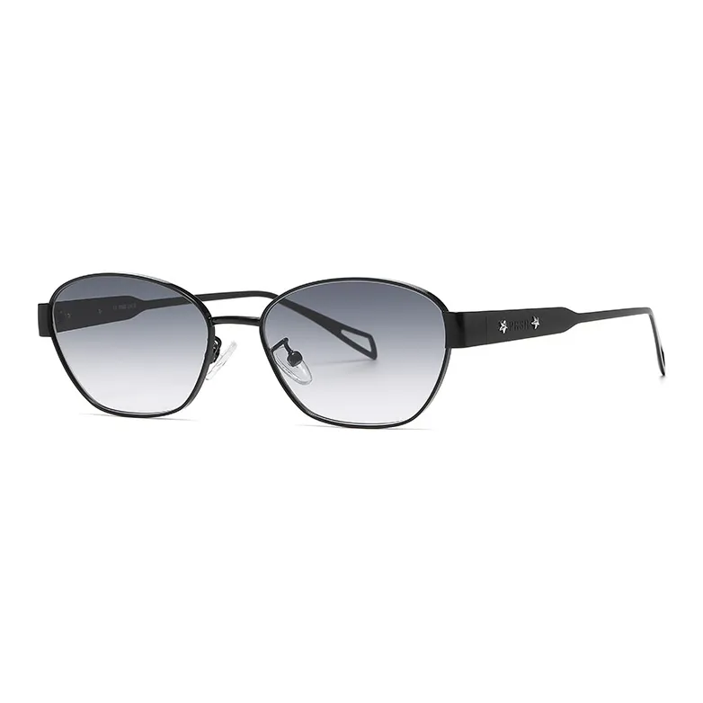 Prsr Titanium Oval Sunglasses Unisex