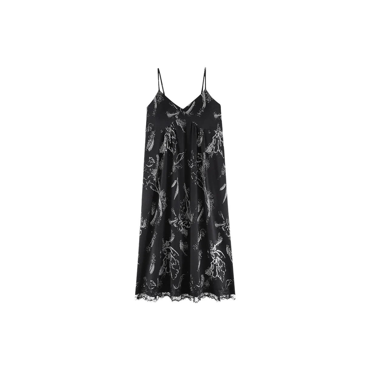 Qin Jing Nightgown Women's Black