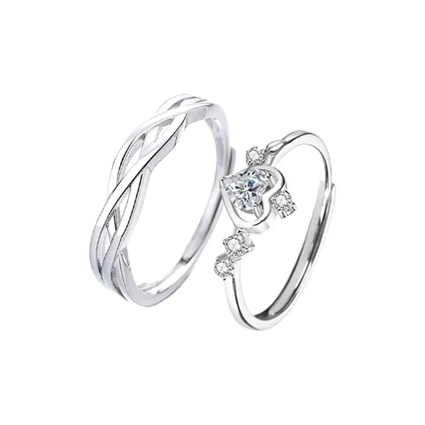 Onakiiko S925 Silver Ring, Gift Box Set Unisex