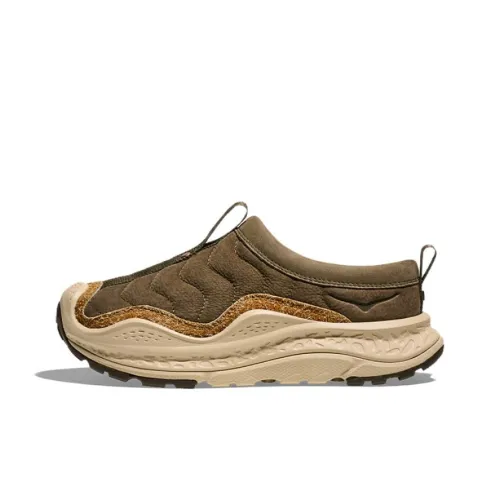 HOKA ONE ONE Ora Primo Повседневная обувь Низкий верх Оливково-коричневый/Дуб Белый Унисекс