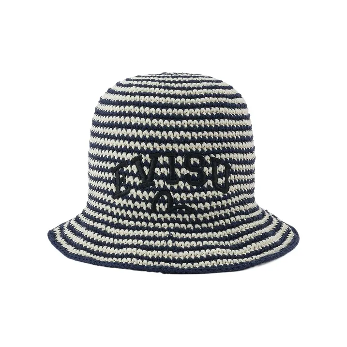 EVISU Cotton Bucket Hats Унисекс Темно-синий
