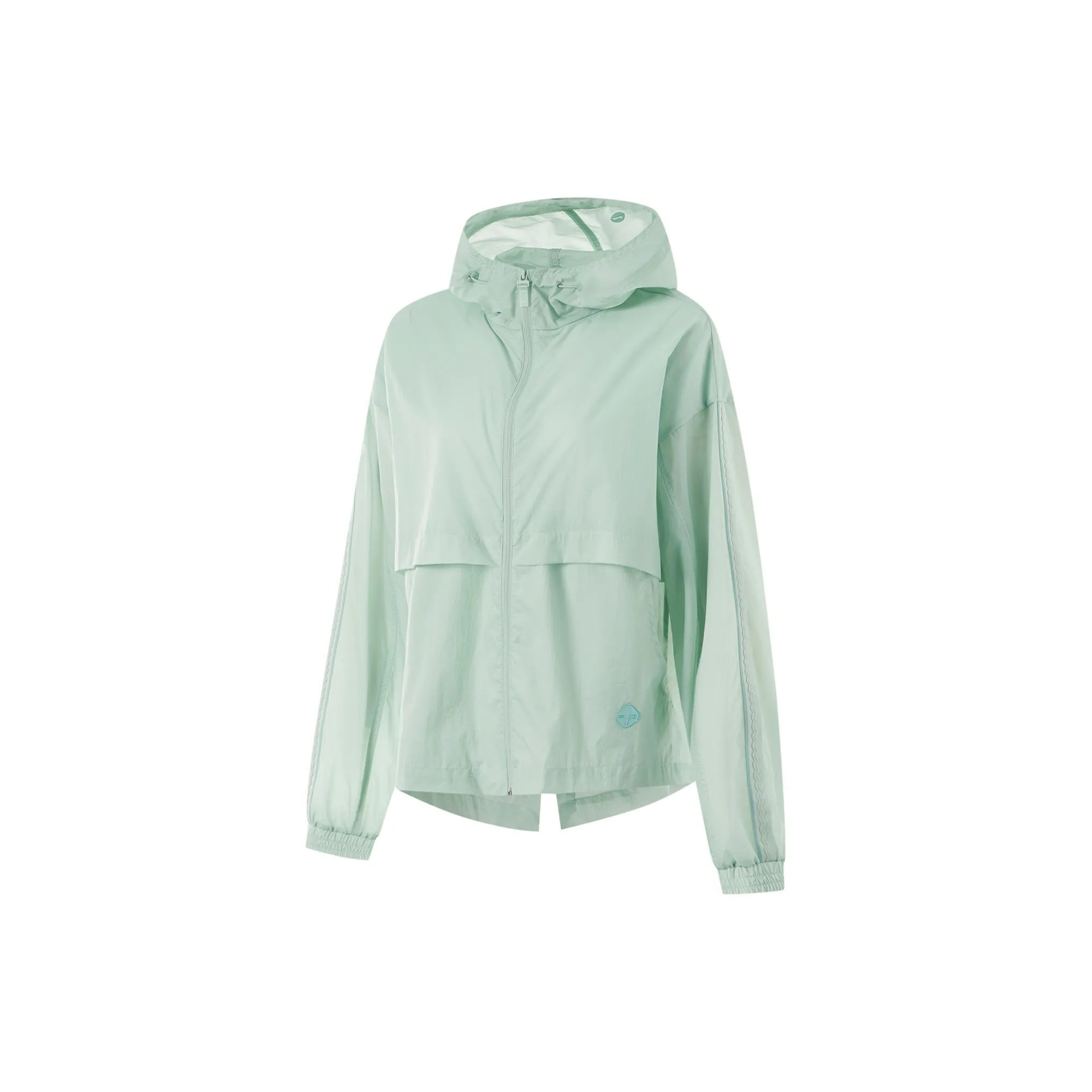 LiNing Fitness Series Sun Protection Clothing Women's Feather Green Yarn