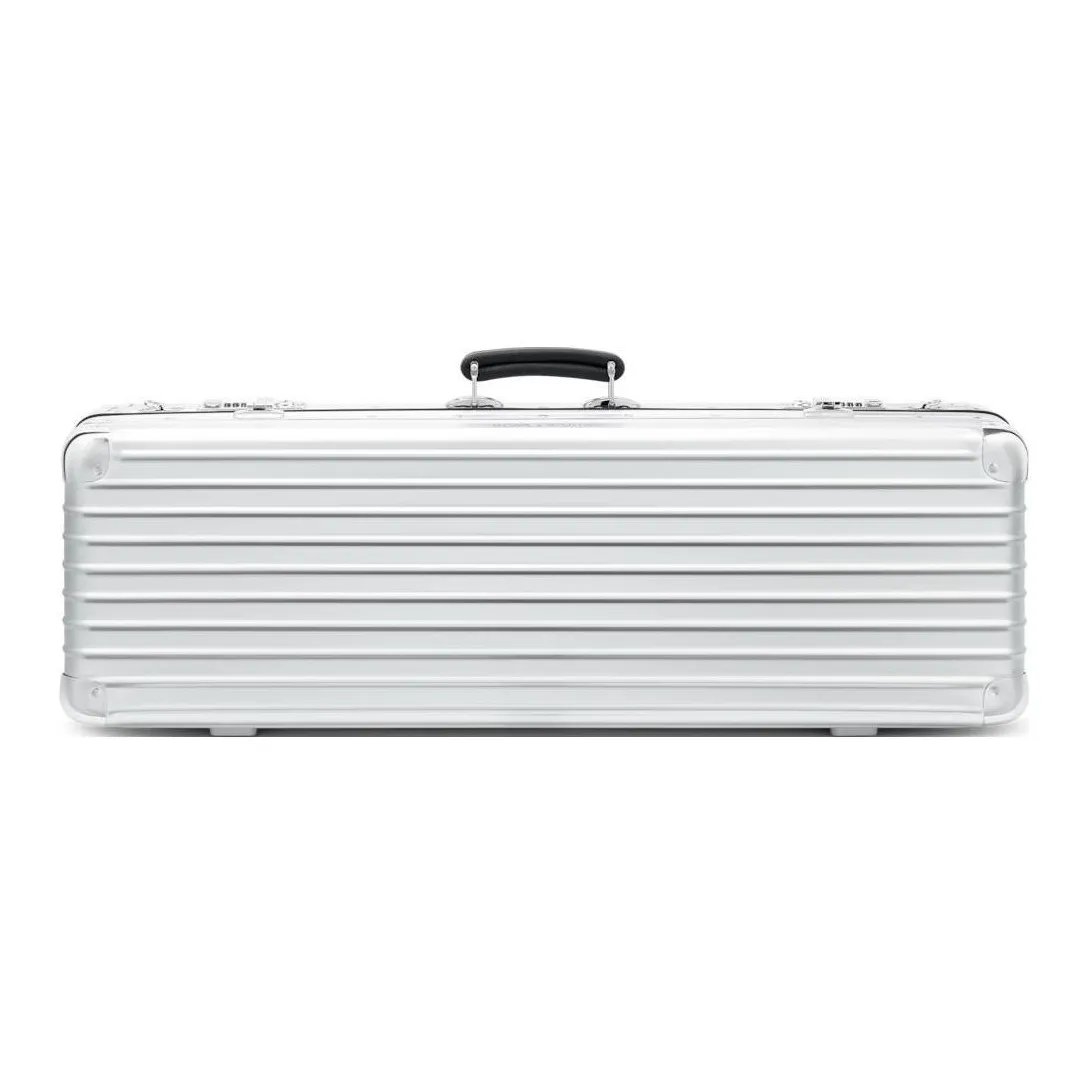 RIMOWA Gewa Collaboration Aluminum-Magnesium Alloy Violin Case Storage Boxes Unisex Silver