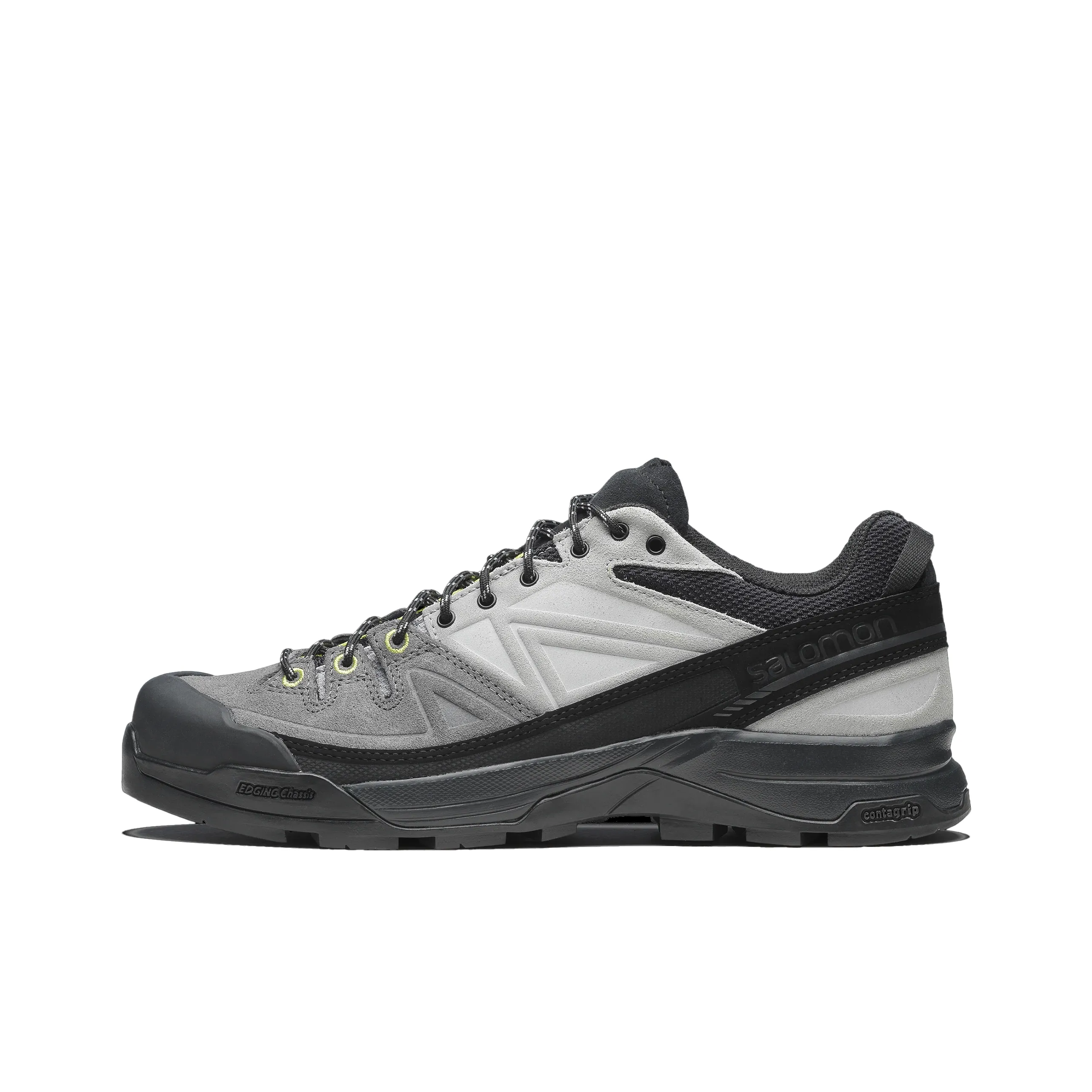 SALOMON X ALP Low Top Hiking Shoes Unisex Black Gray