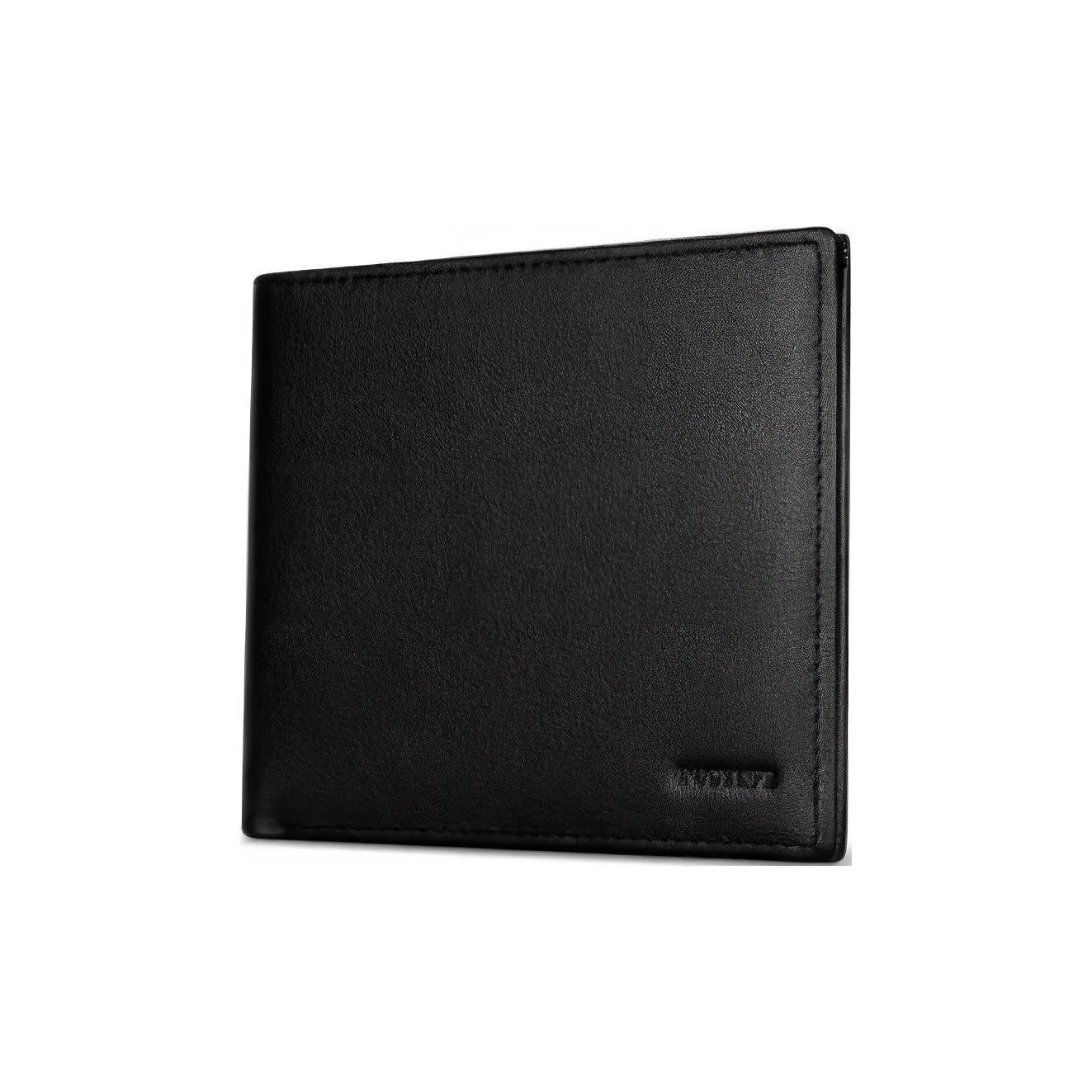 INJOYLIFE Кошелек из коровьей кожи для монет мужской черный