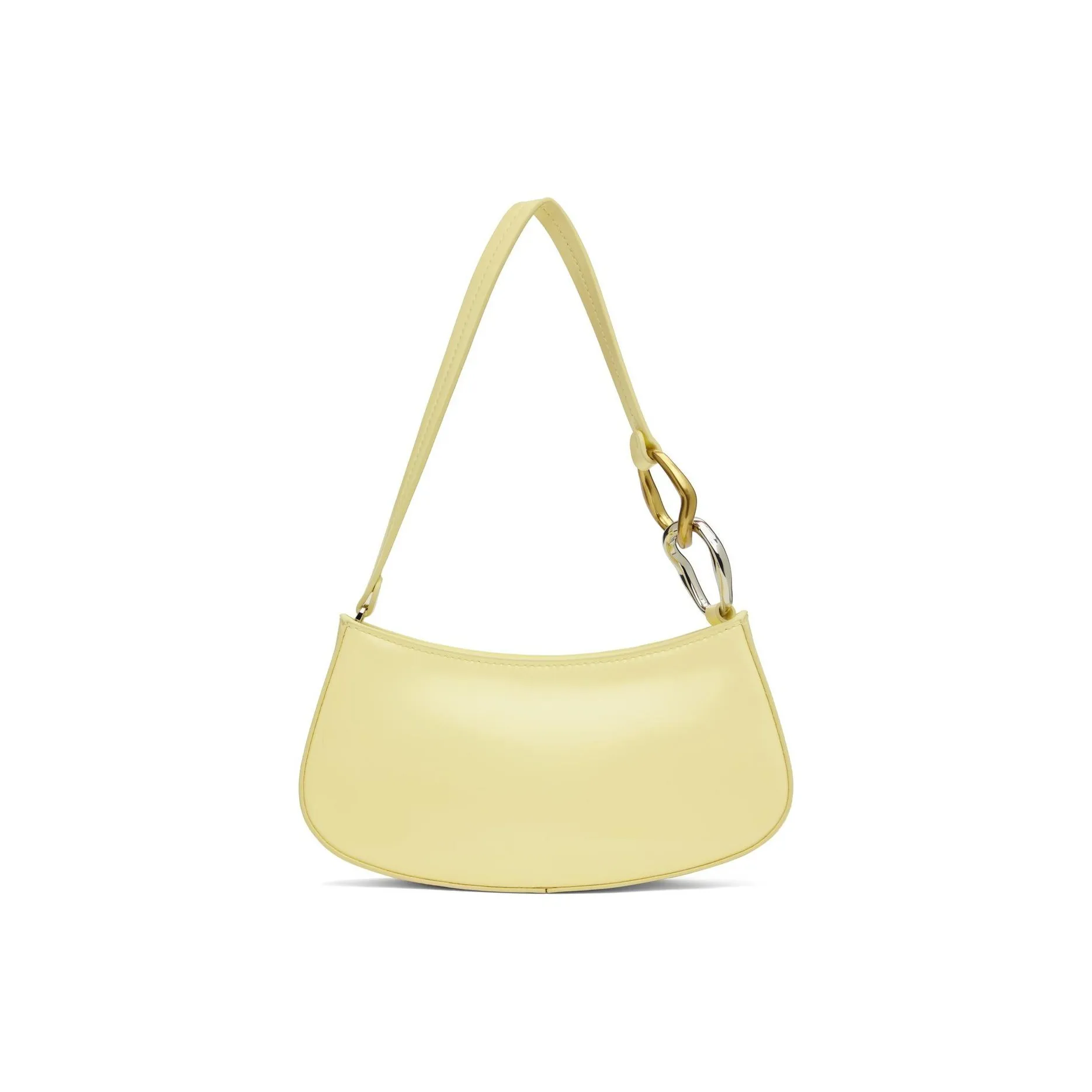 Staud Leather Shoulder Bag Women's Yellow
