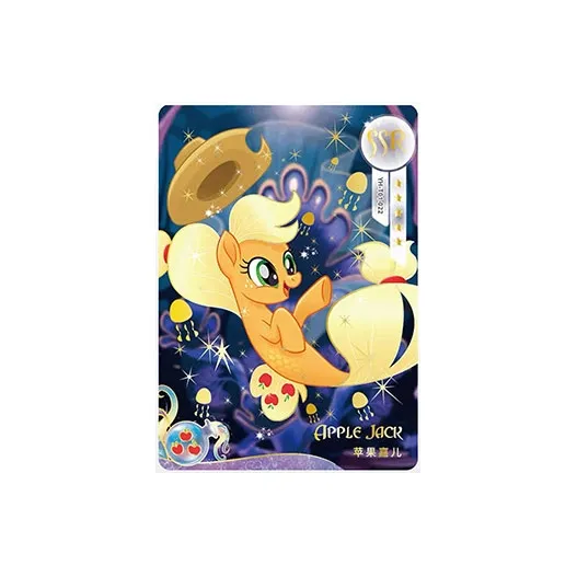 KAYOU Мой маленький пони Луна Сумка SSR Рыбка Карта Эпплджек Первый выпуск IP Аниме Карточки 1 шт