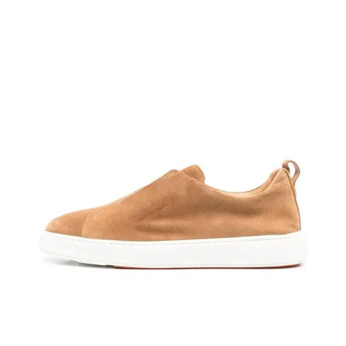 Santoni Кроссовки для скейтбординга Low Top Светло-коричневый Мужские