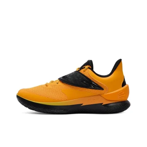 Under Armour Curry Fox 1 Баскетбольные кроссовки Низкий Верх Желтый/черный Мужские