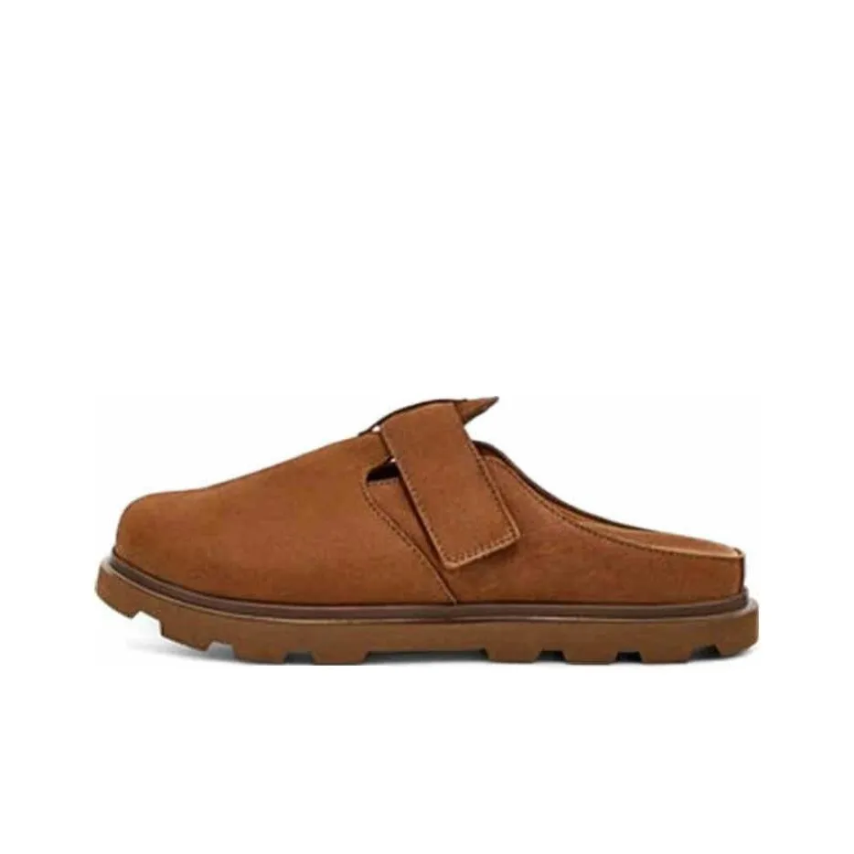 UGG Abrasion Resistant Wrap toe Slippers Men's Brown