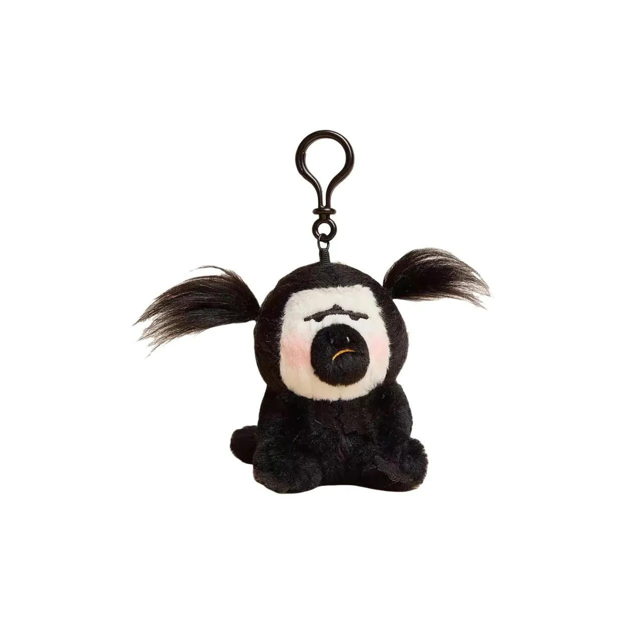 CHUNTUSHU Ugly Cute White Faced Monkey Bag Doll Plush Pendant 12cm Рекомендуемая высота