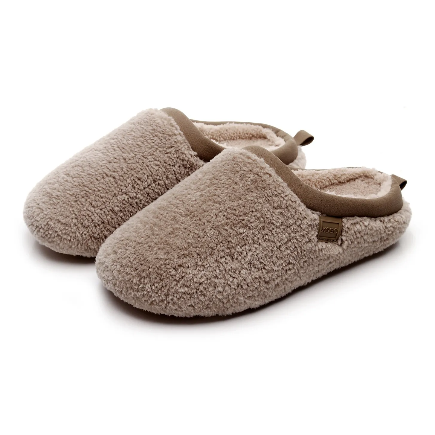XGGC Fleece Lined Slippers For Fall And Winter Slip Resistant Home Use Maternity And Postpartum Shoes