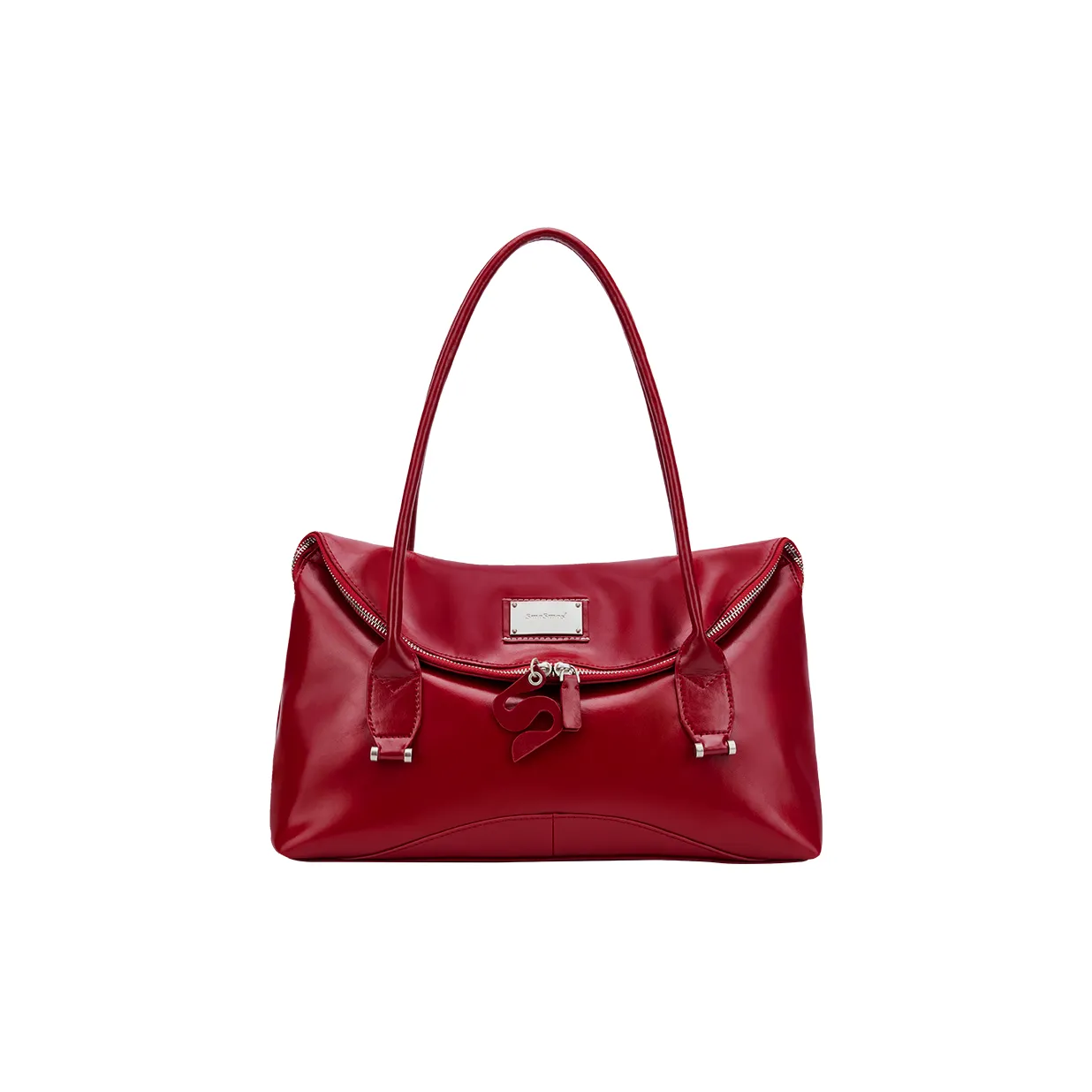 MCMIKO Коровья кожа Сумка на плечо Женская Pompeii Красная