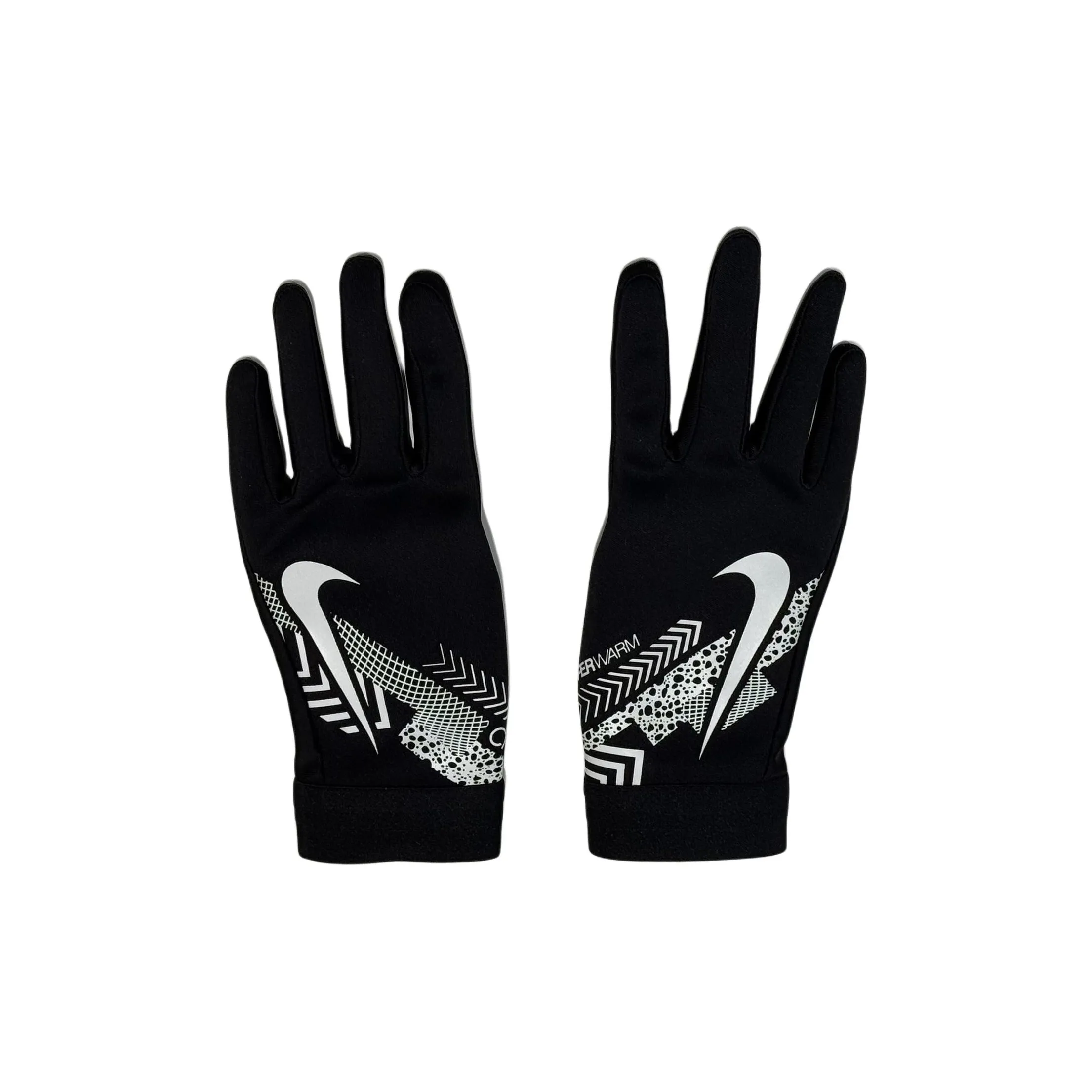 nike Полиэстер Нейлон Волокно Эластан Спортивные перчатки Детские Черные