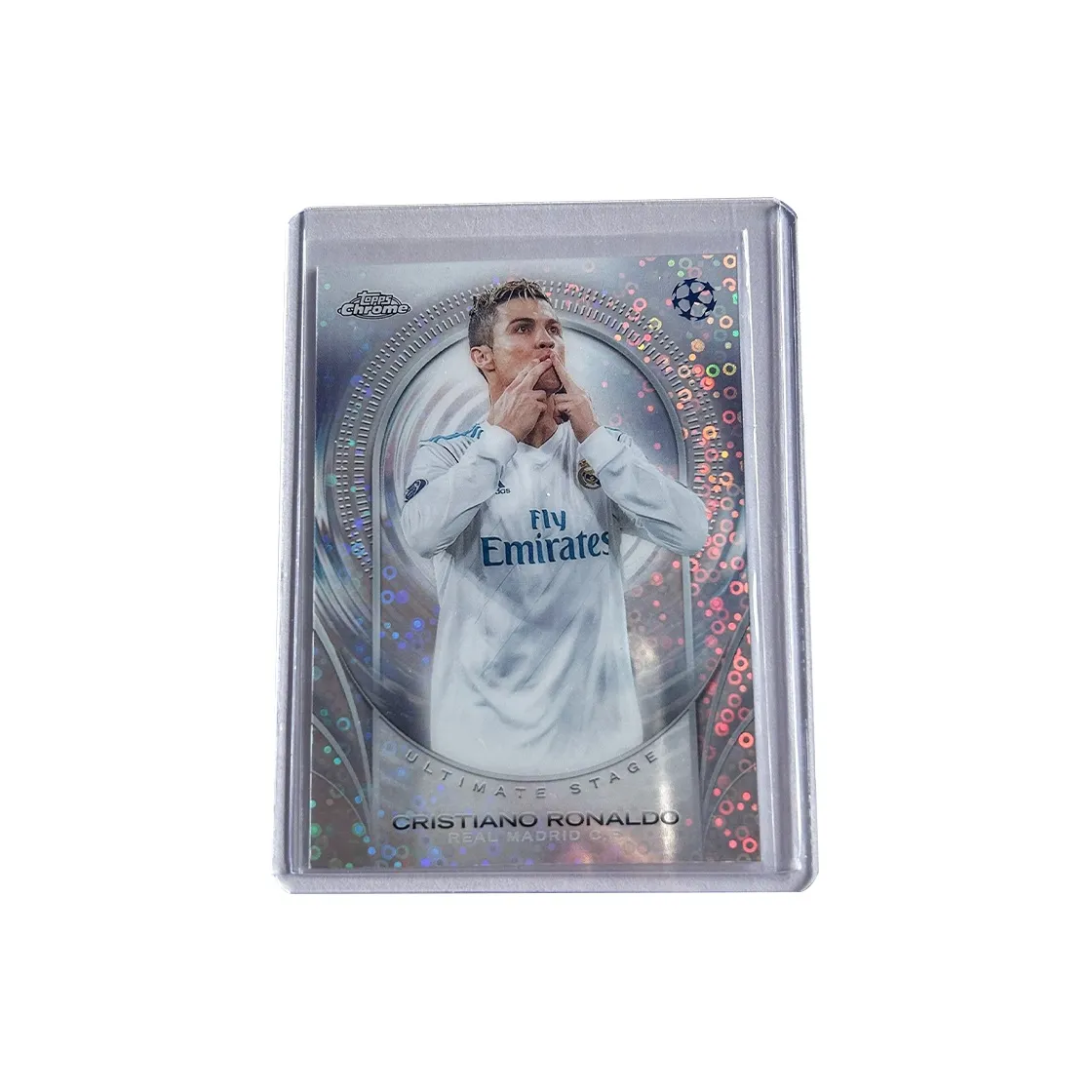Topps 2024 25 Euro Cup Real Madrid, Real Madrid C Ronaldo, Bubble Fold Sports Cards 1 Pc