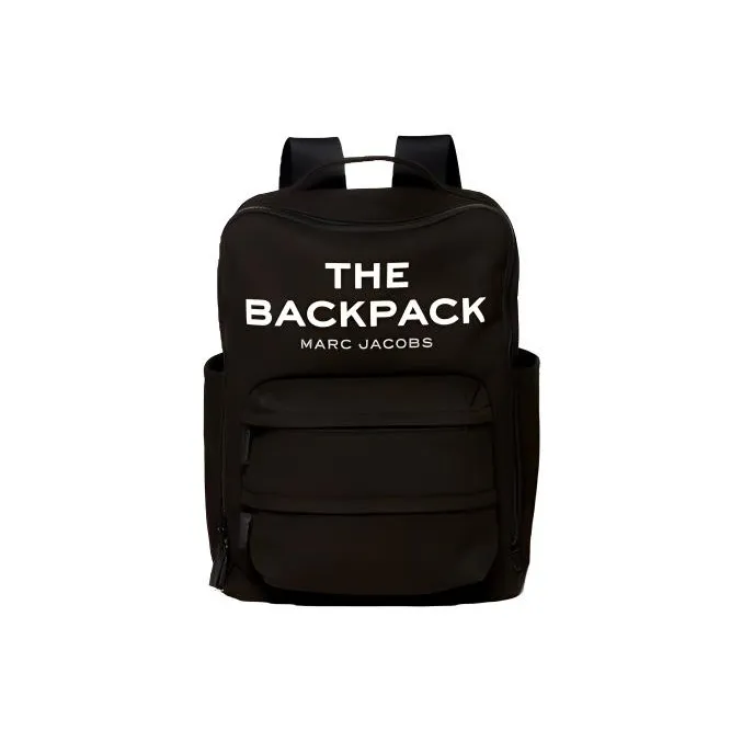 MARC JACOBS Canvas Backpack Women's Black