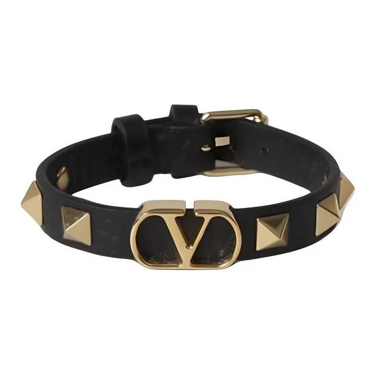 Valentino Vlogo Signature Studded Bracelet