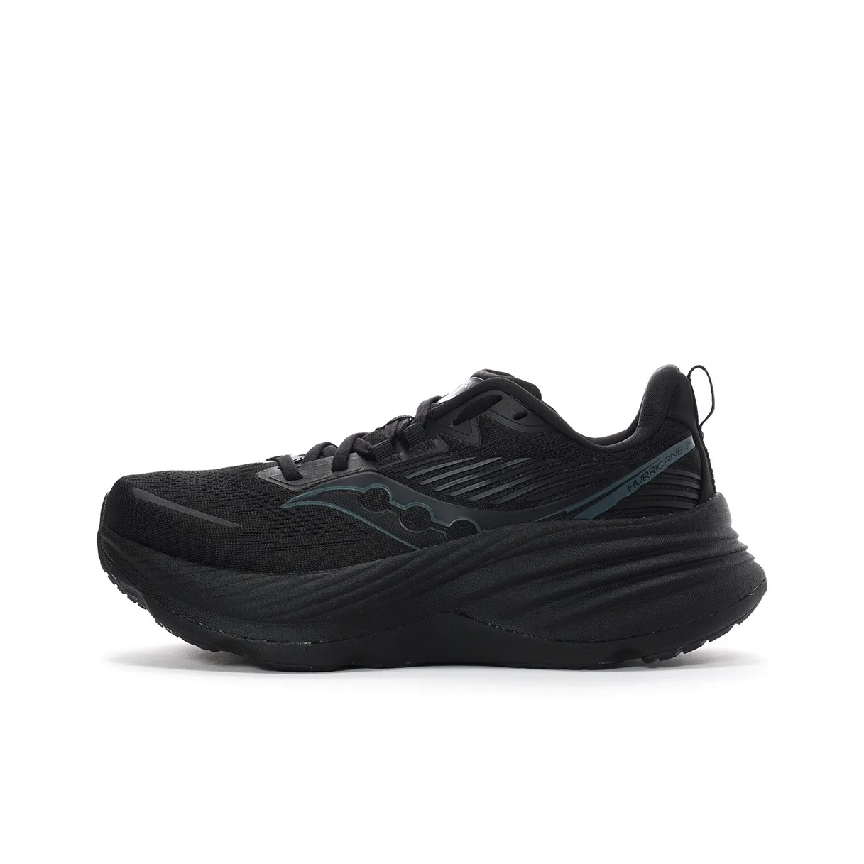 Saucony Hurricane 24 Black Black Women's