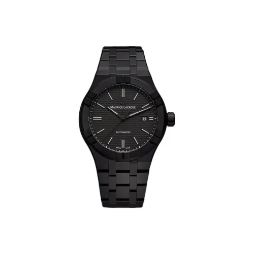 MAURICE LACROIX Механические Мужские Часы Movement 42 мм Черные